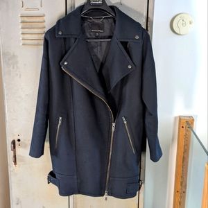 Banana Republic cocoon moto jacket
